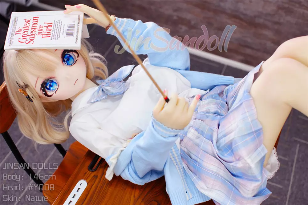 WM S-TPE 146cm Anime TPE Sex Doll with PVC Head #Y008